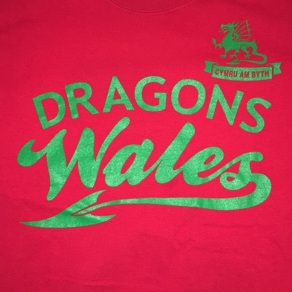 Dragons Wales T shirt Medium - Picture 1 of 8